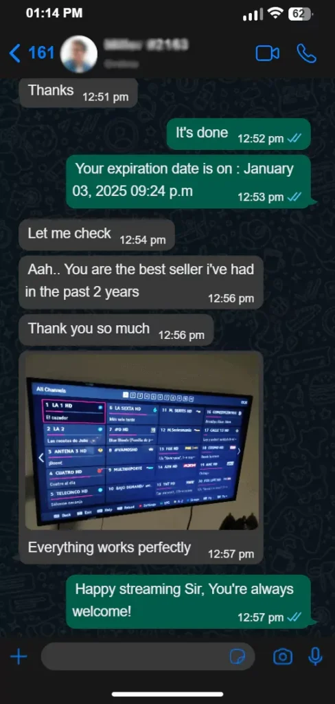German IPTV 2026 Testbericht Chat Feedback